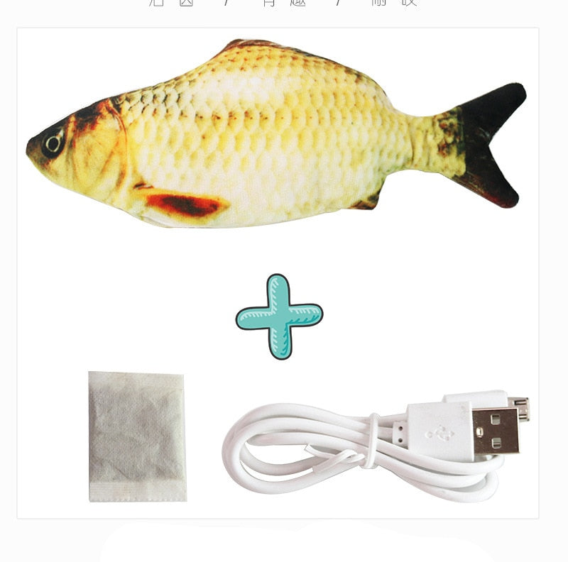 Fun Plush Fish Play Toy