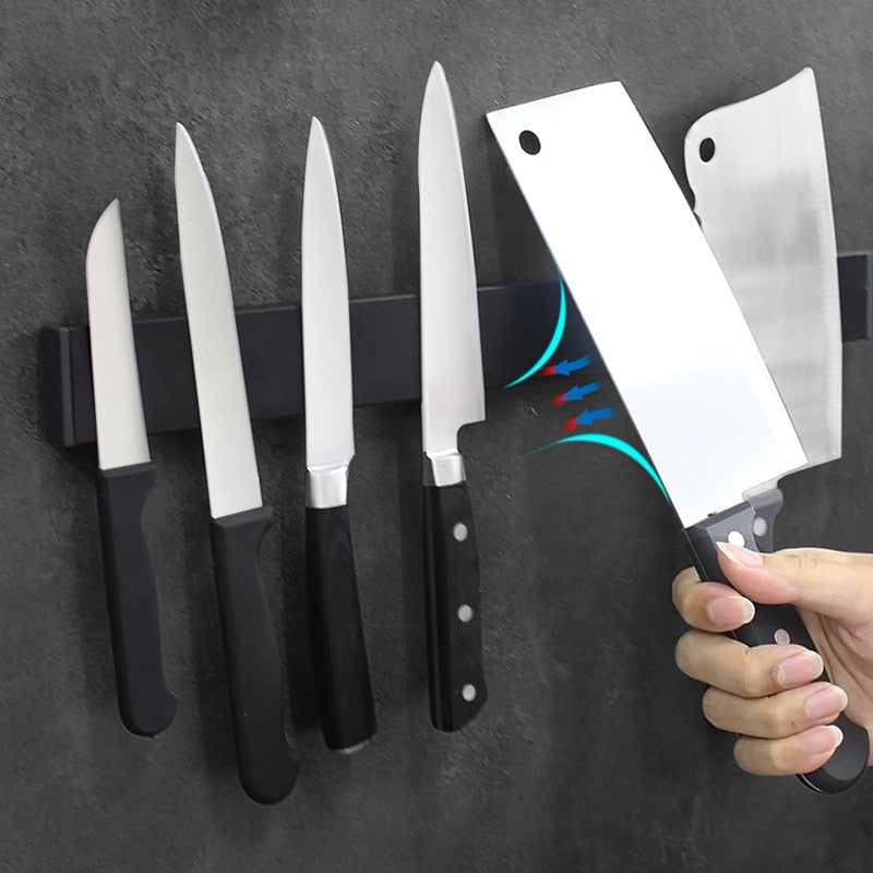 Strong Magnetic Kitchen Knife Strip Holder