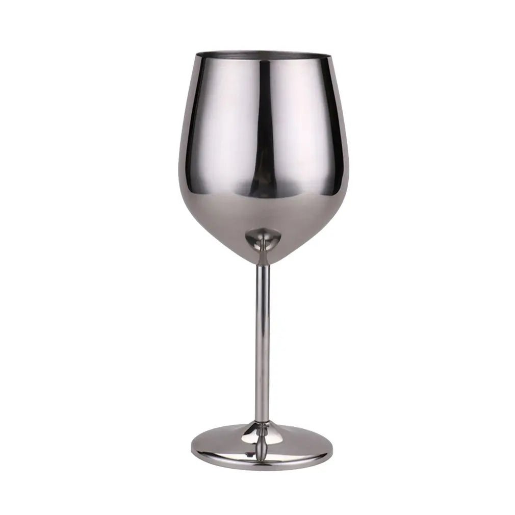 Silver Plated Mirror Finish Wine Glass