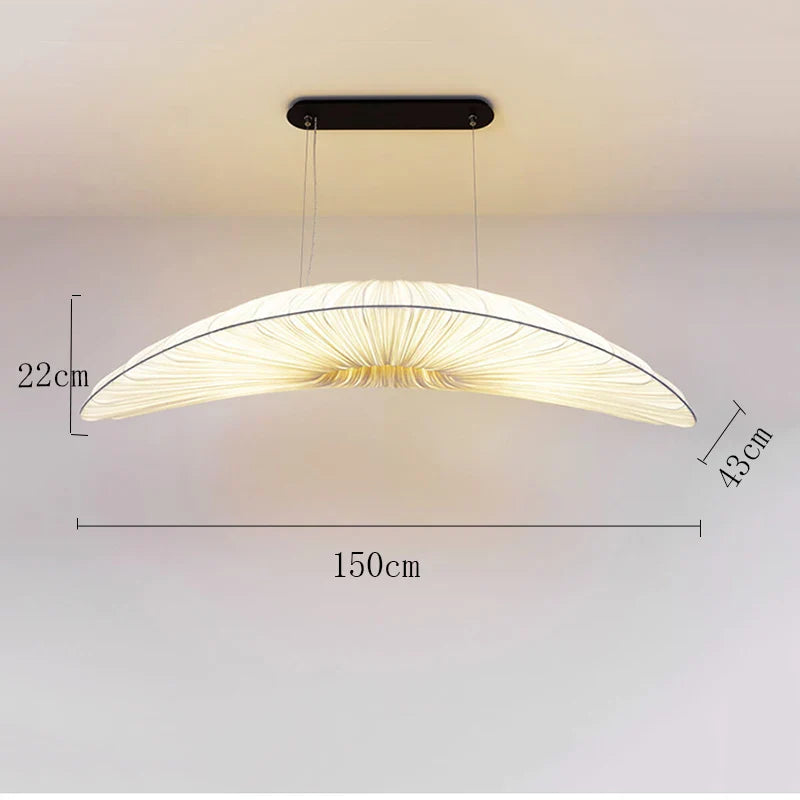 Elegant Nautical Glass Drop LED Ceiling Light