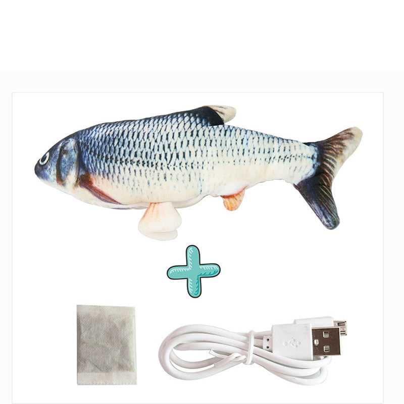 Fun Plush Fish Play Toy