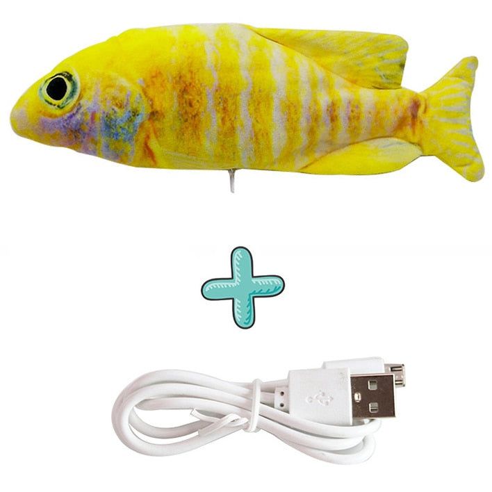 Fun Plush Fish Play Toy