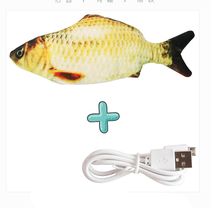 Fun Plush Fish Play Toy