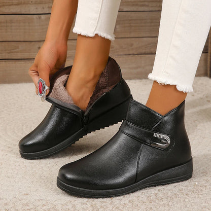 Comfy Insulated Winter Snow Boots - Warm Waterproof Shoes - BritishElegance