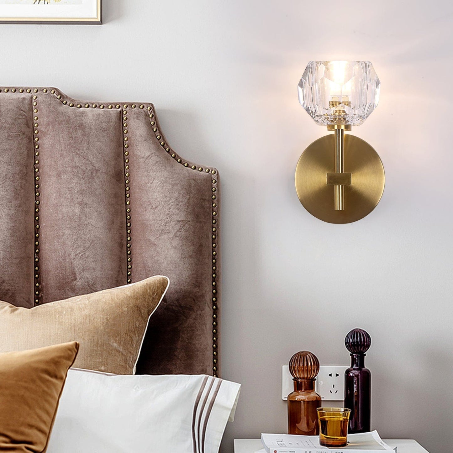 Luxurious Glass Wall Light Sconces