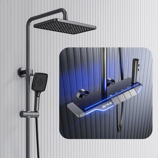 Advanced Smart Shower Head with LED Temperature Control - VogeLuxe