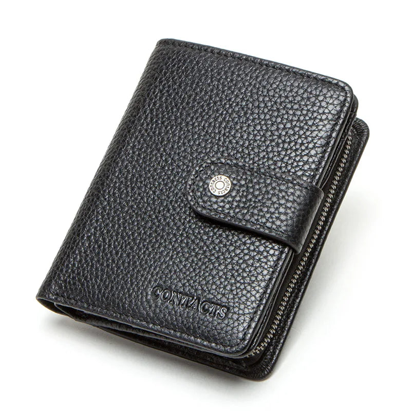 Real Leather Blocking Wallet