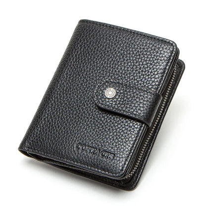 Real Leather Blocking Wallet