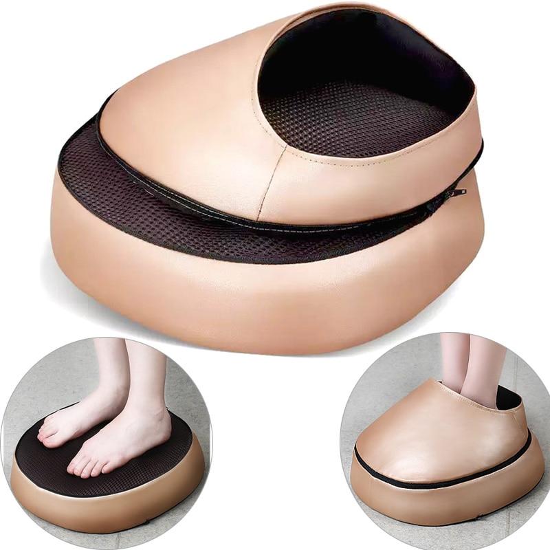 Relaxing Heat Compression Foot Massager for Home Spa Relief - VogeLuxe