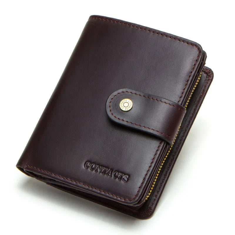 Real Leather Blocking Wallet