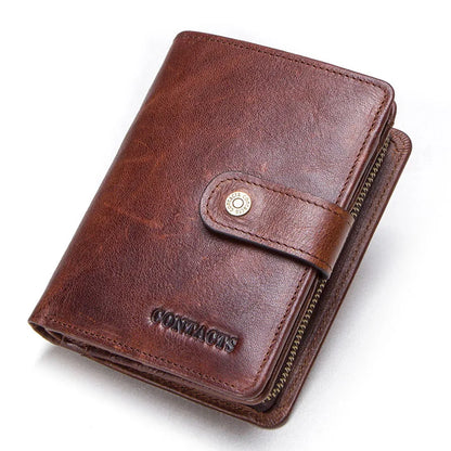 Real Leather Blocking Wallet