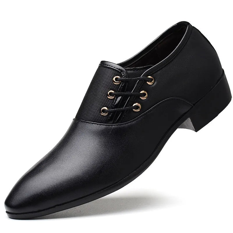 Comfortable Leather Dress Shoes for Men - VogeLuxe