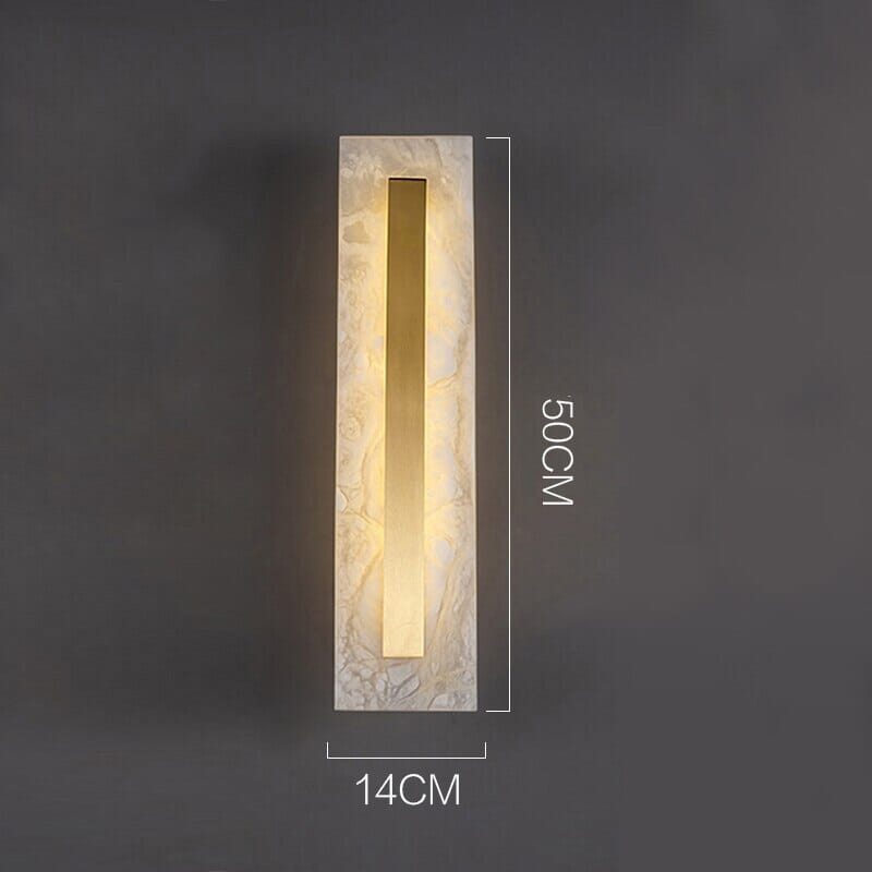 Classic Marble Round Wall Lamp Soft Ambient Glow