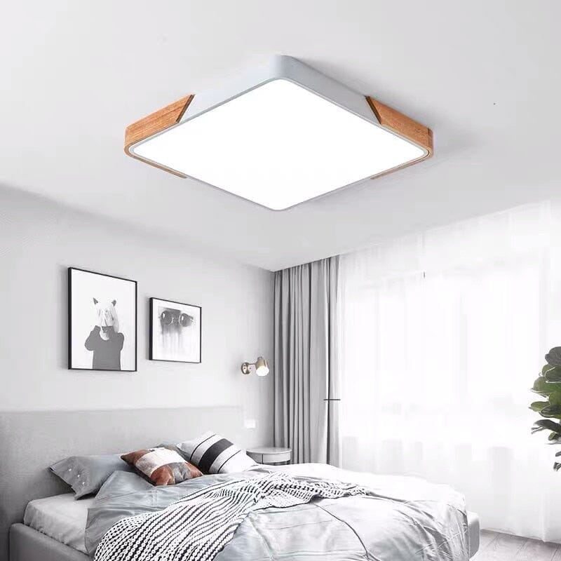 Rustic Wood Ceiling Chandelier