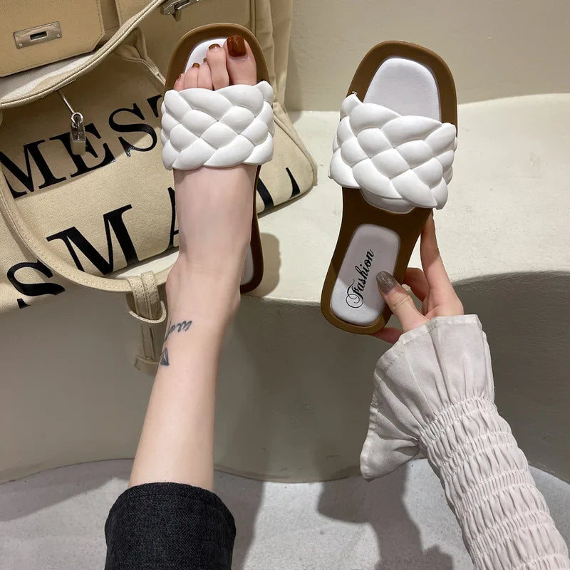 Comfortable Womens Summer Slide Sandals