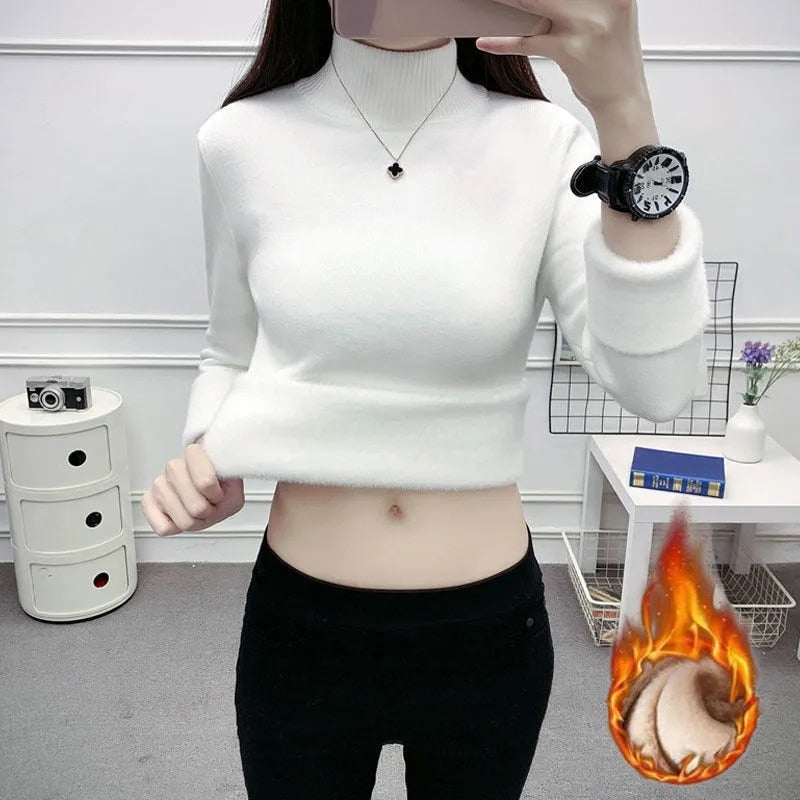 Cozy Women's Soft Winter Knit Sweater - VogeLuxe
