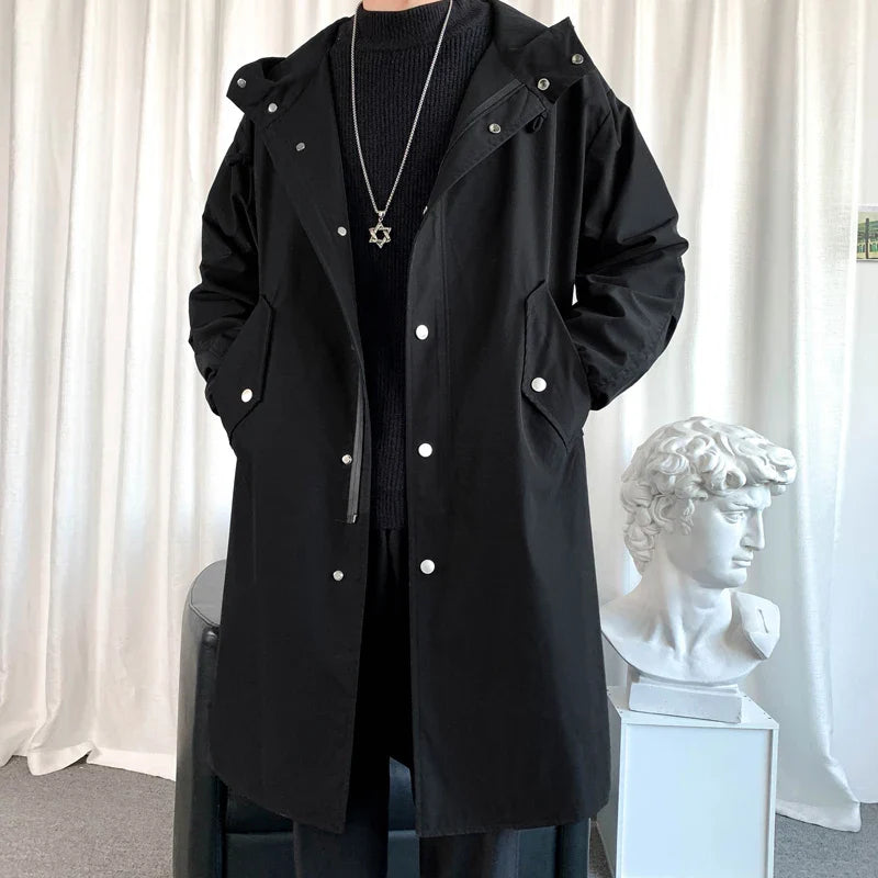 Large Hoodie Urban Mens Jacket