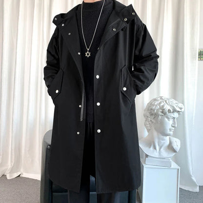 Large Hoodie Urban Mens Jacket