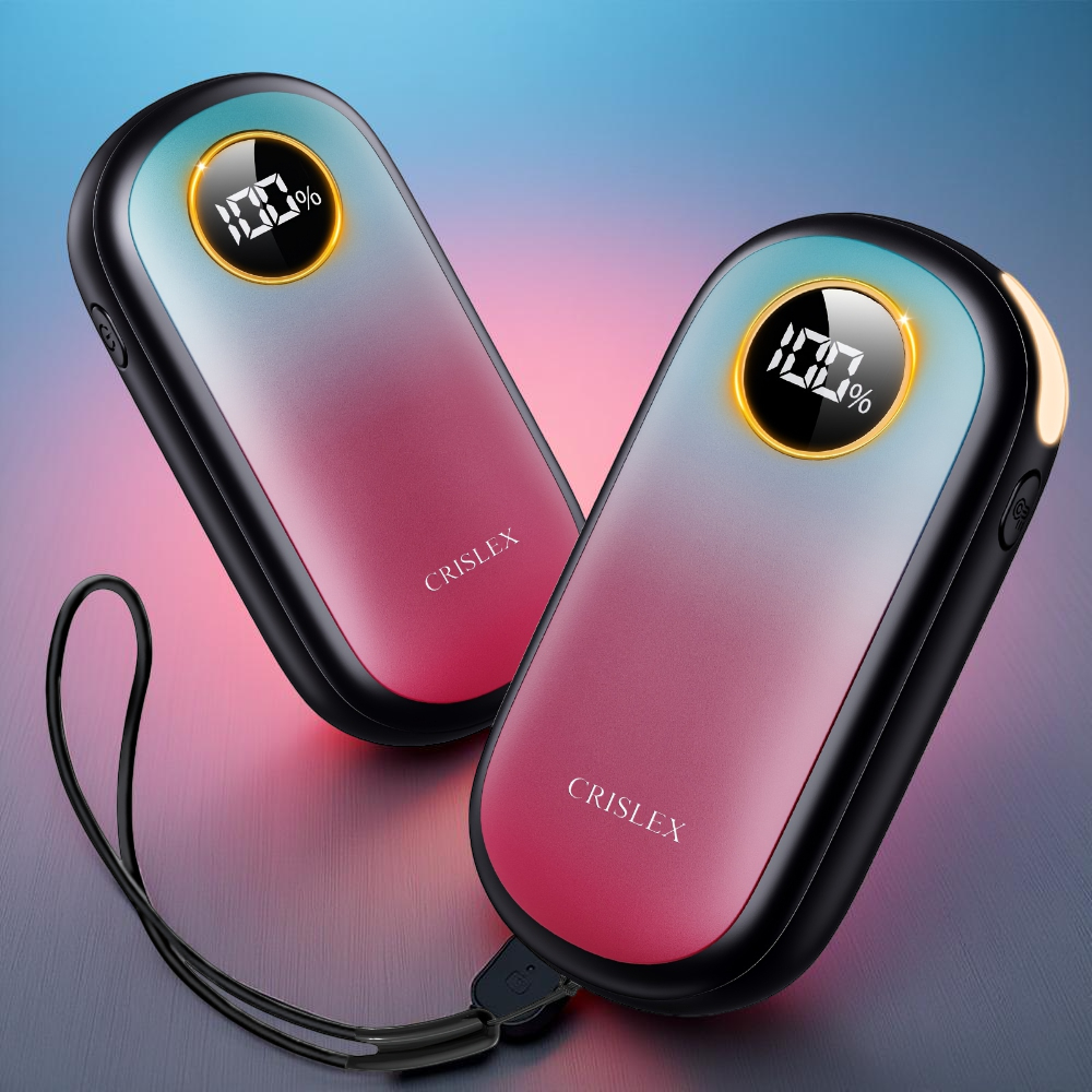 Portable Rechargeable Hand Warmers Twin Set - VogeLuxe
