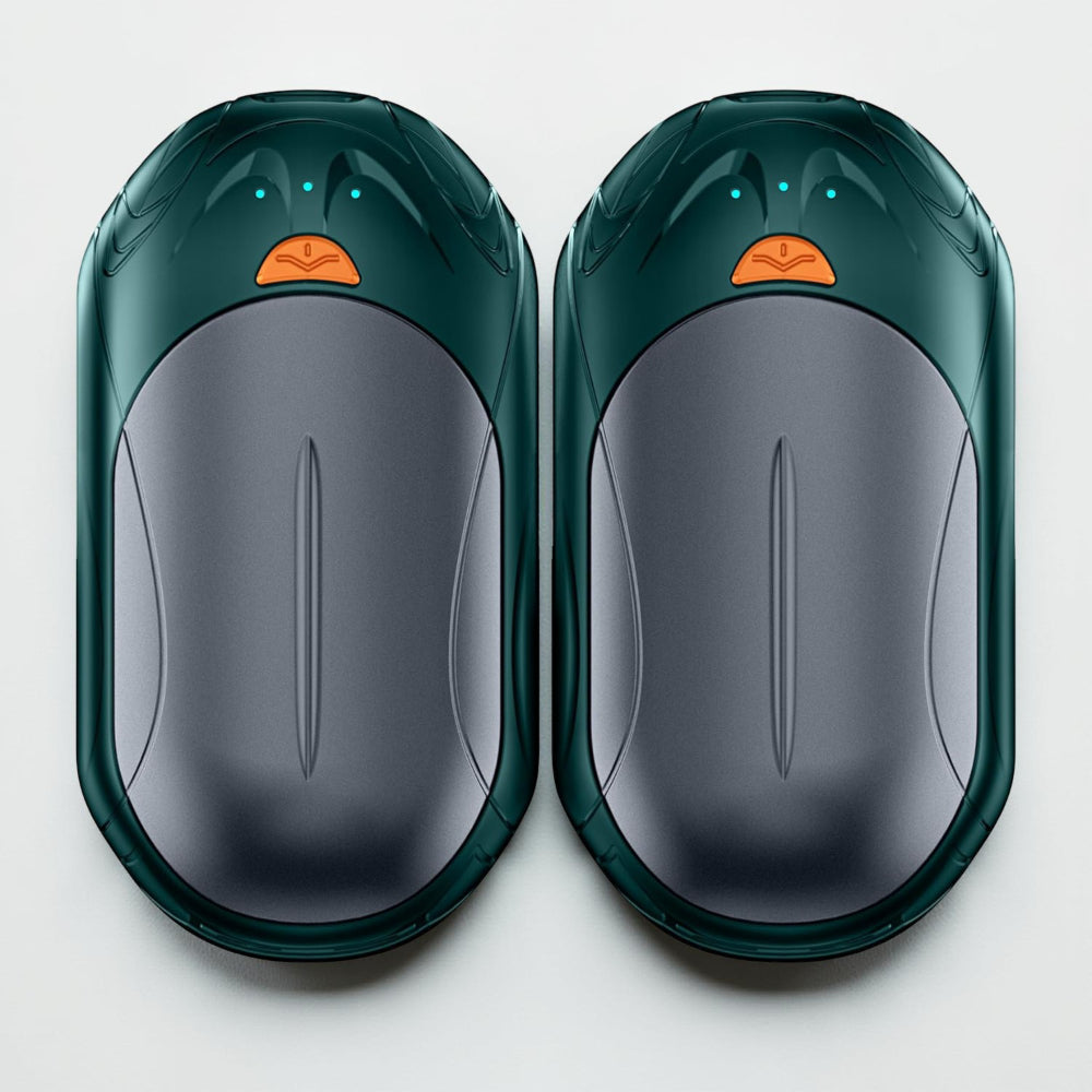 Portable Rechargeable Hand Warmers Heat Pads Set