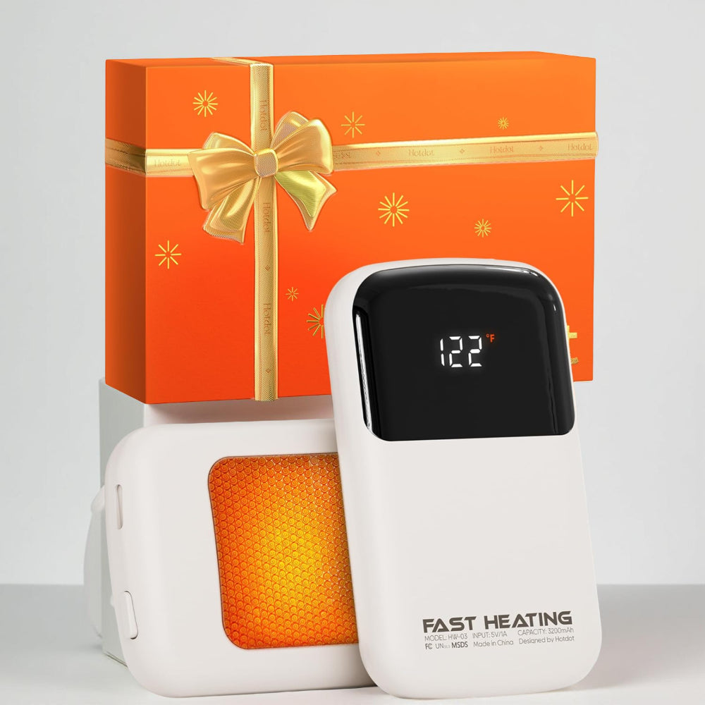 Portable Rechargeable Hand Warmers Pocket Heater Kit