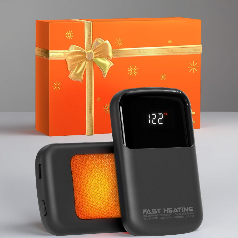 Portable Rechargeable Hand Warmers Pocket Heater Kit