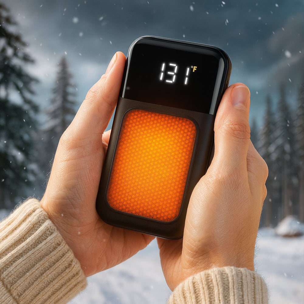 Portable Rechargeable Hand Warmers Pocket Heater Kit - VogeLuxe