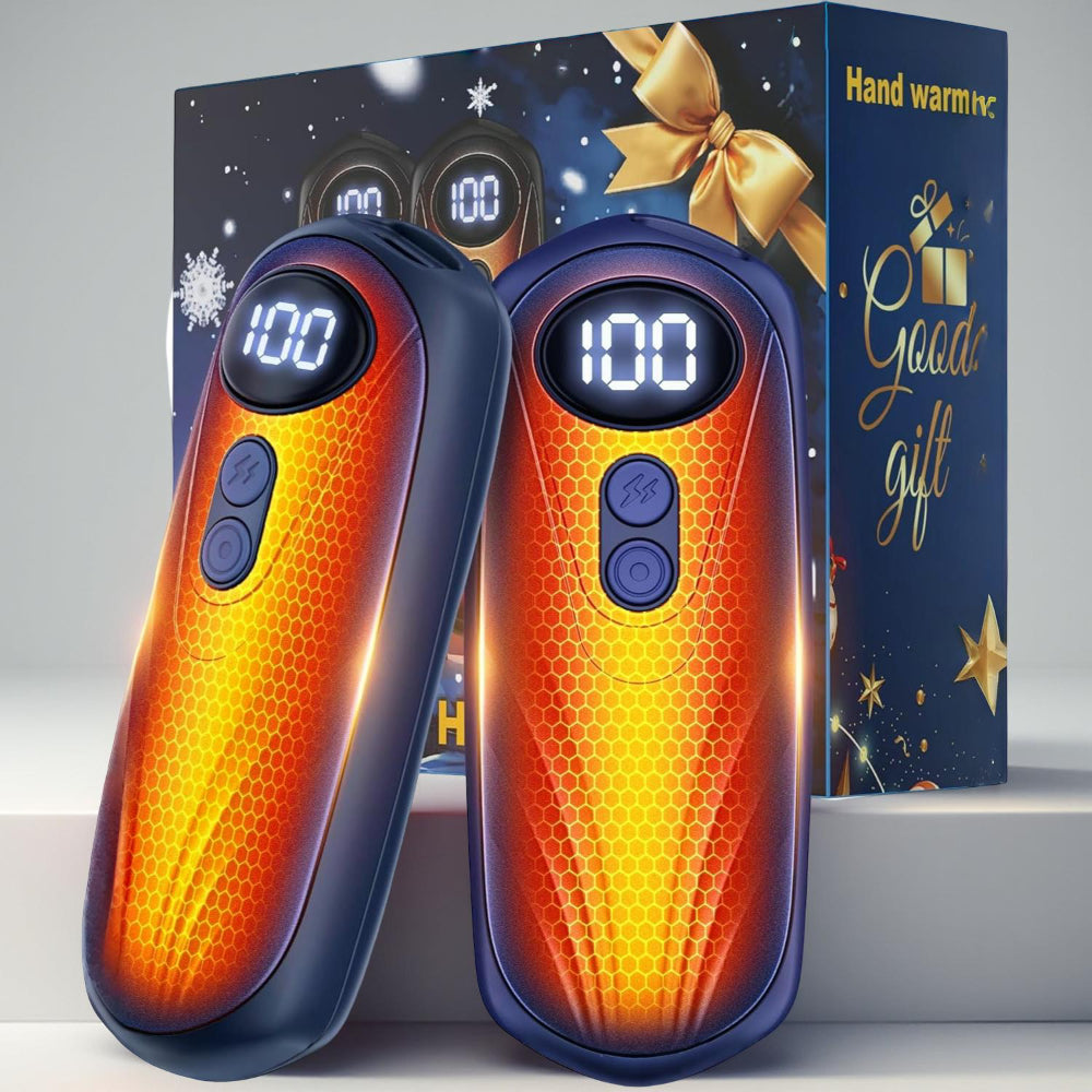 Reusable Pocket Hand Warmers LED Heating Set