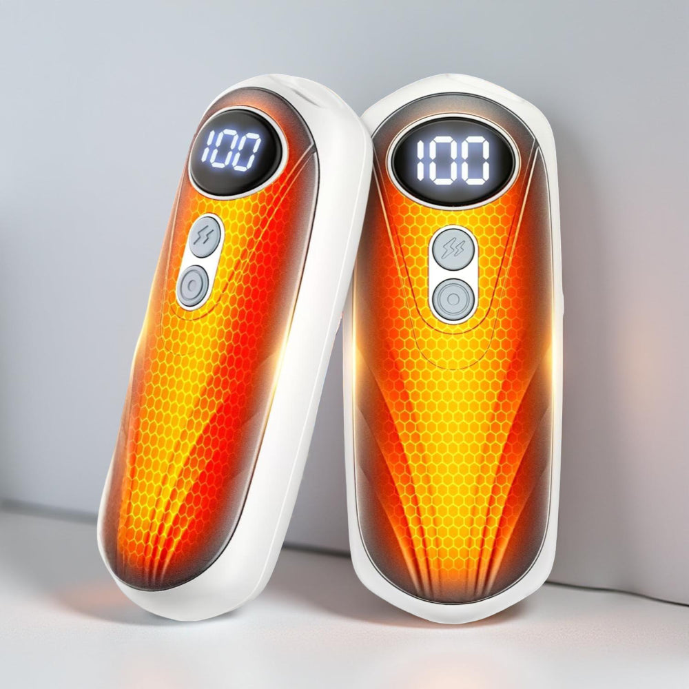 Reusable Pocket Hand Warmers LED Heating Set