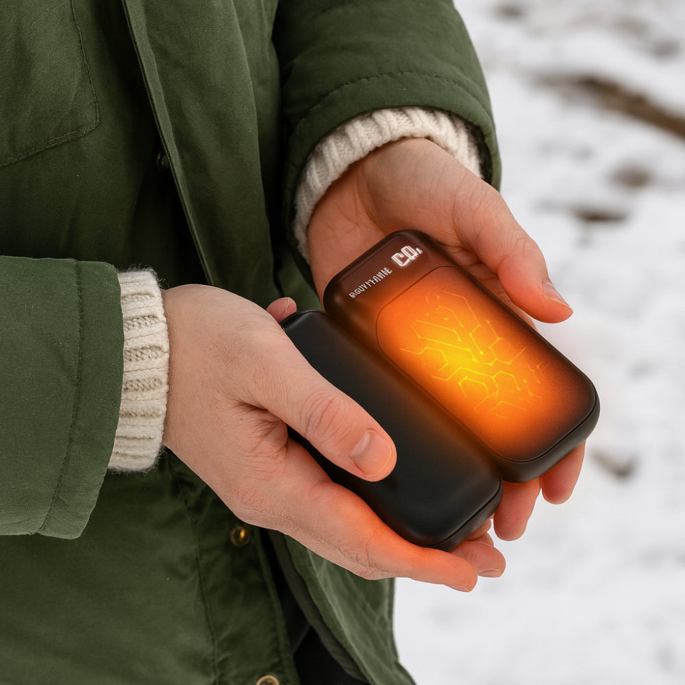 Reusable Portable Thermal Hand Warmers Electric Heat Pack Set - VogeLuxe