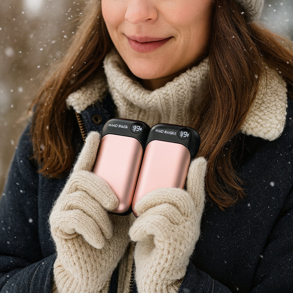 Reusable Portable Thermal Hand Warmers Electric Heat Pack Set