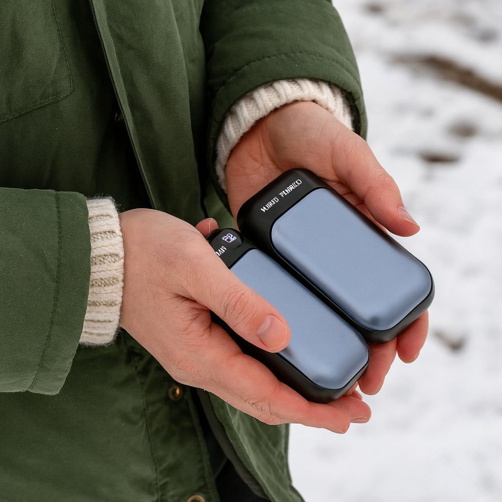 Reusable Portable Thermal Hand Warmers Electric Heat Pack Set
