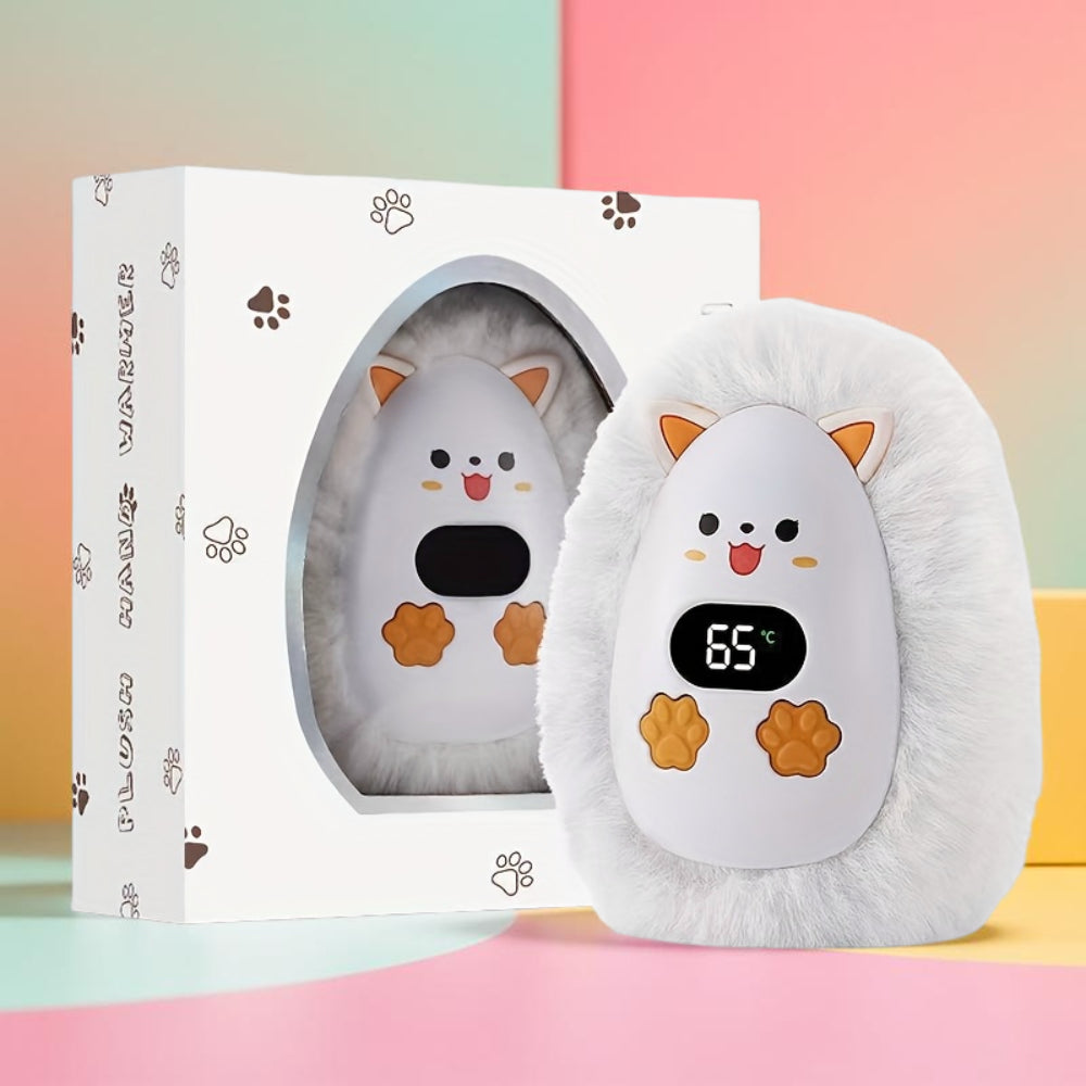 Reusable Heat Packs Portable Hand Warmer with Digital Screen