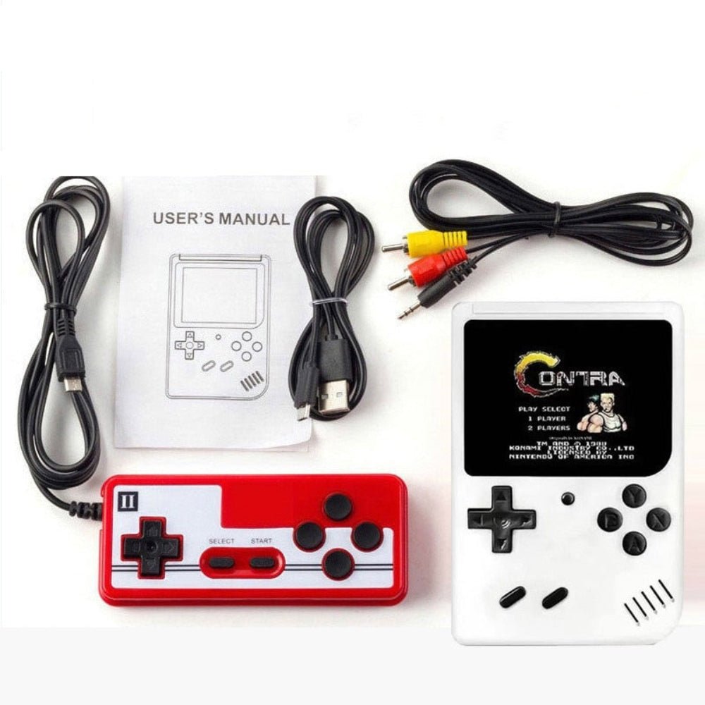 Compact Retro Game Console 400 Classic Games On The Go