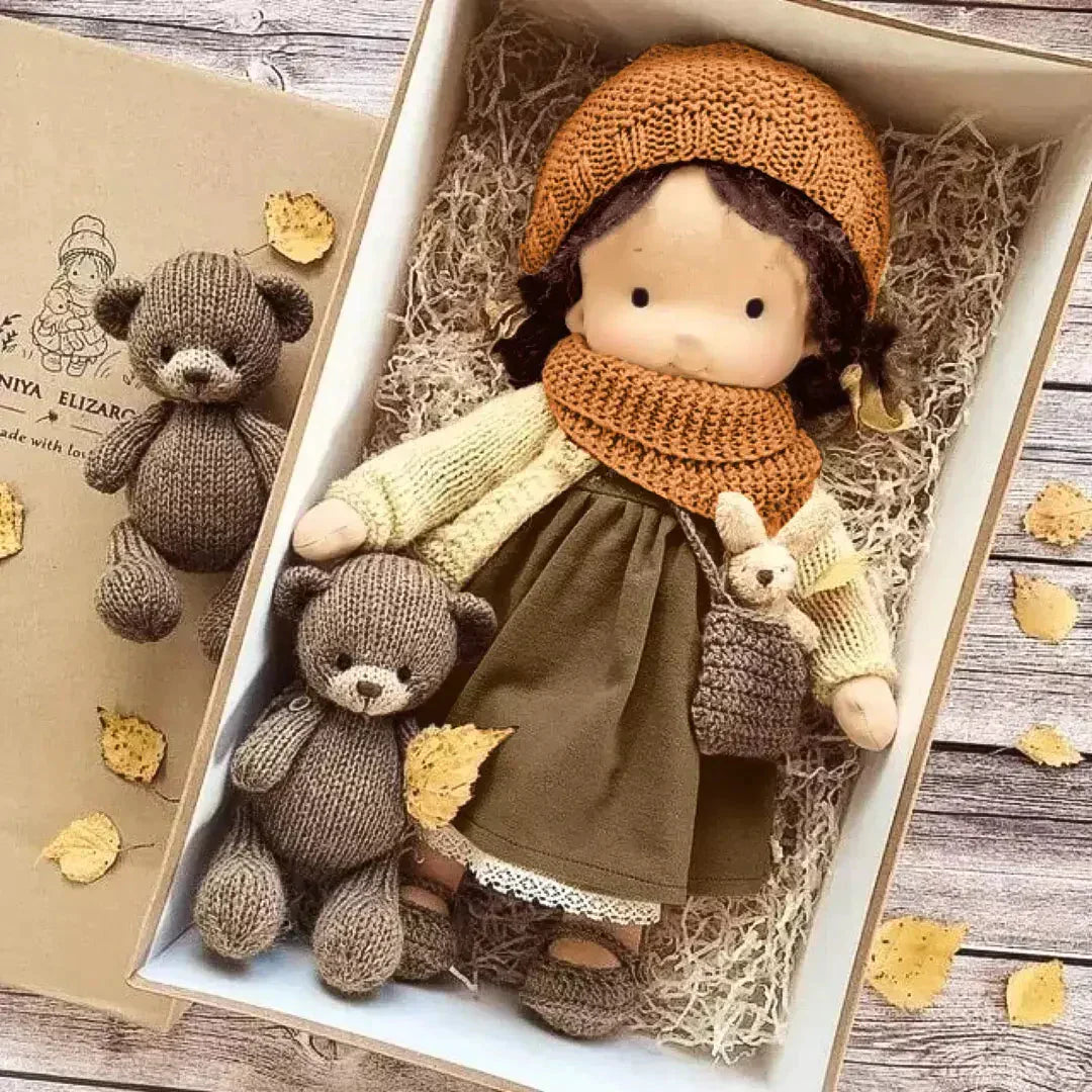 Snugly Cute Teddy Doll - VogeLuxe