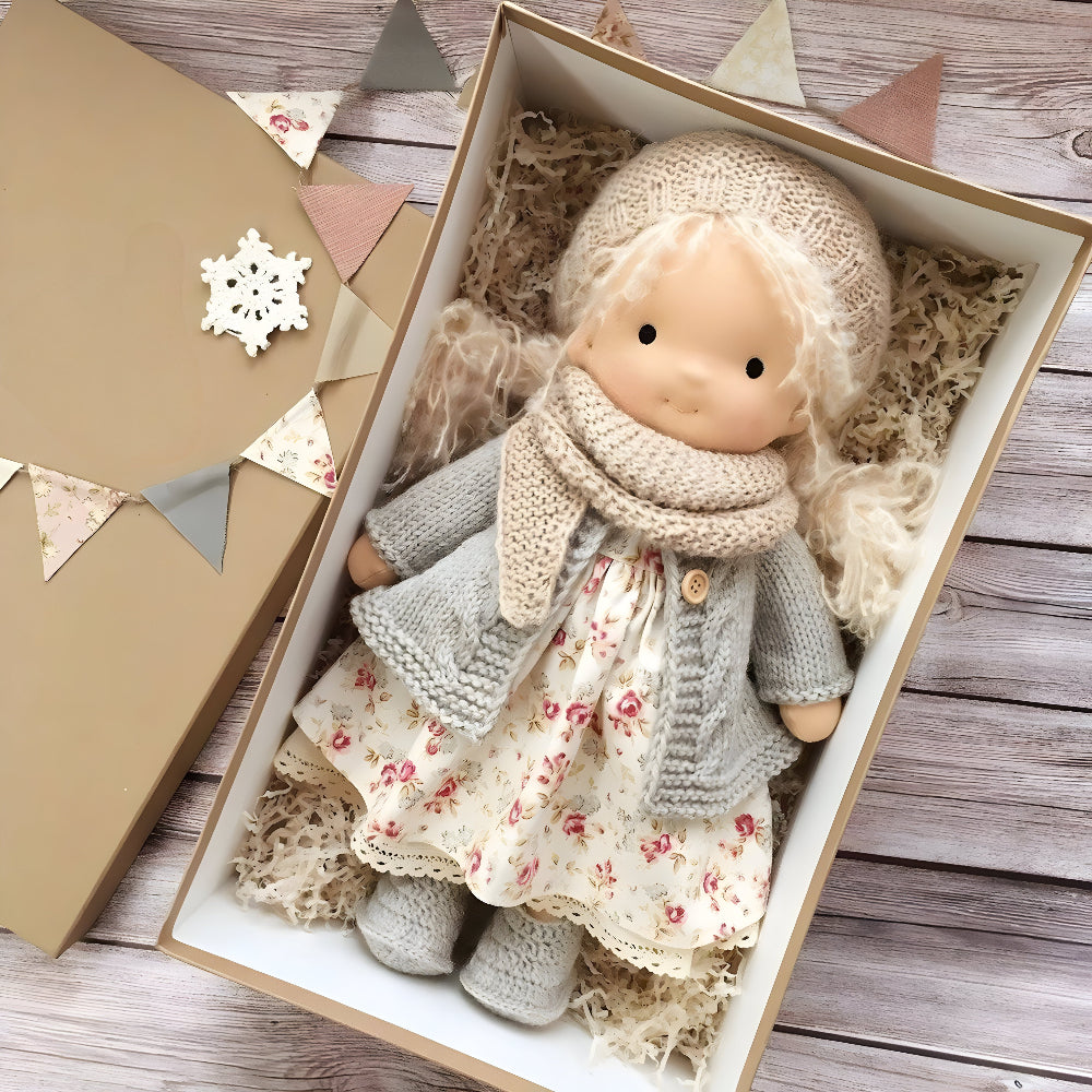 Cute Soft Plush Doll Toy Playset Gift Box