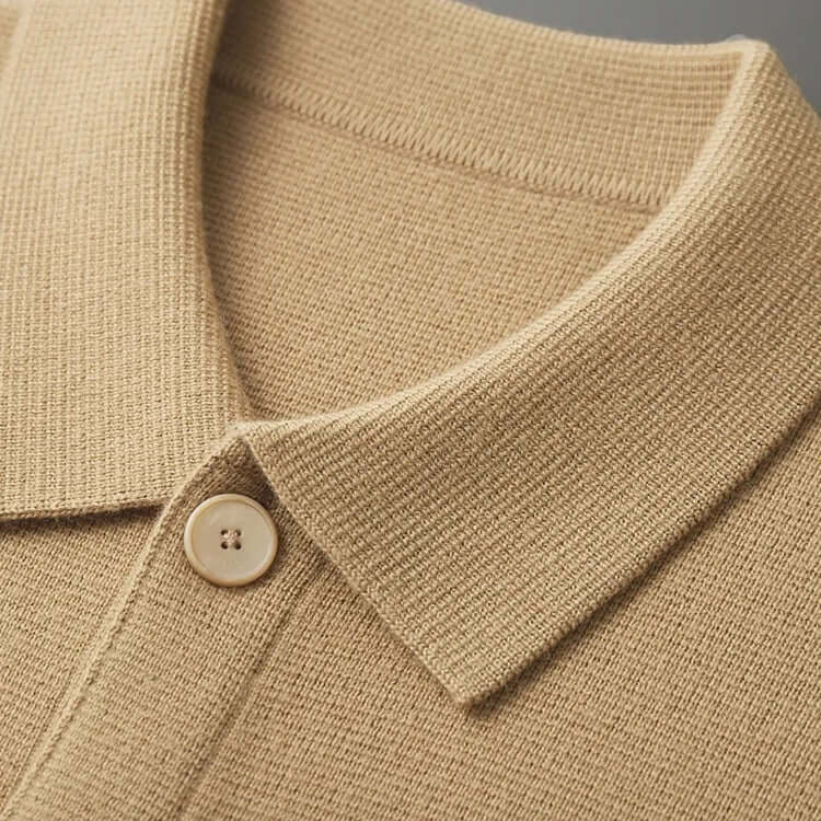 VogeLuxe | Men’s Button Front Knit Cardigan Jacket