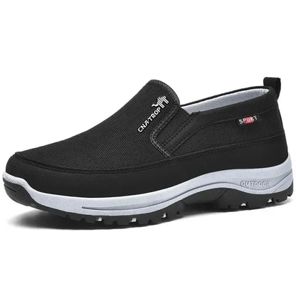 Men's Comfortable Hiking Slip-On Shoes - Breathable & Grip Sole - VogeLuxe