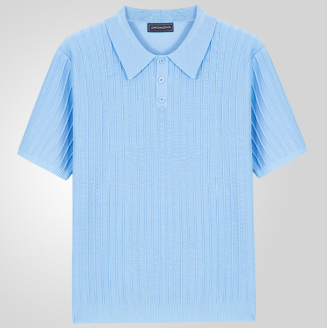 Classic Fit Mens Summer Polo Shirt - VogeLuxe