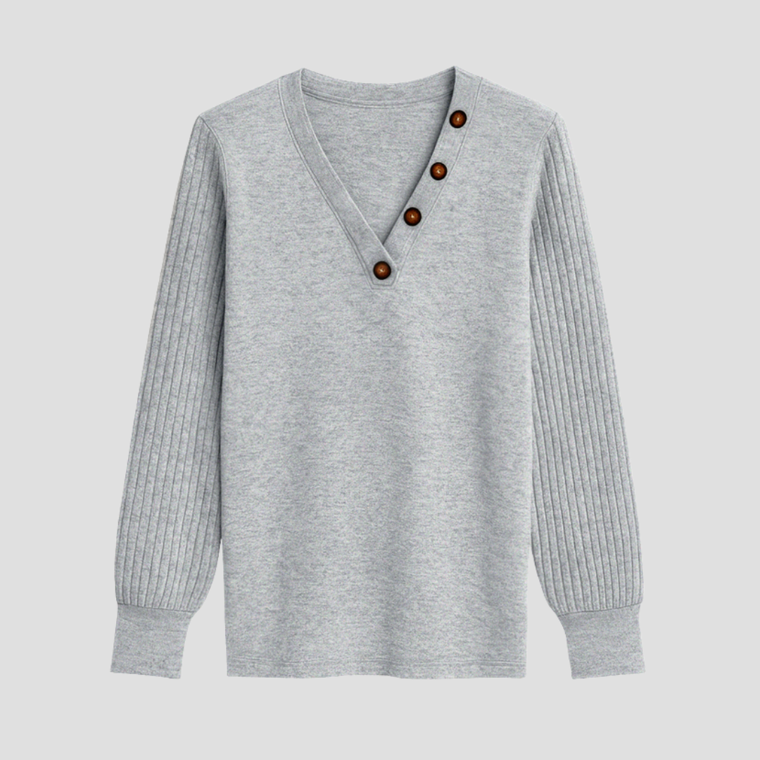 Hazel | Button Detail Jumper 1