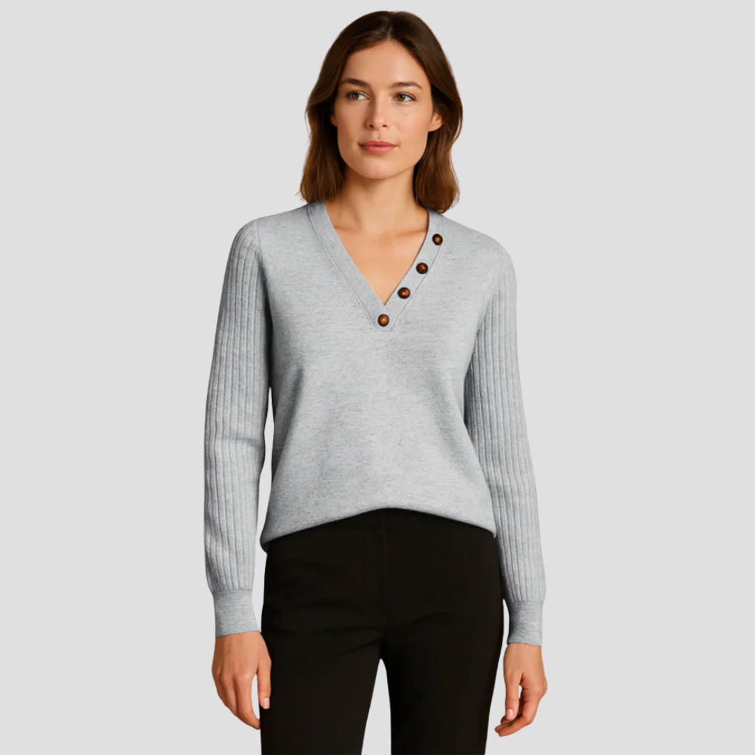 Hazel | Button Detail Jumper 2