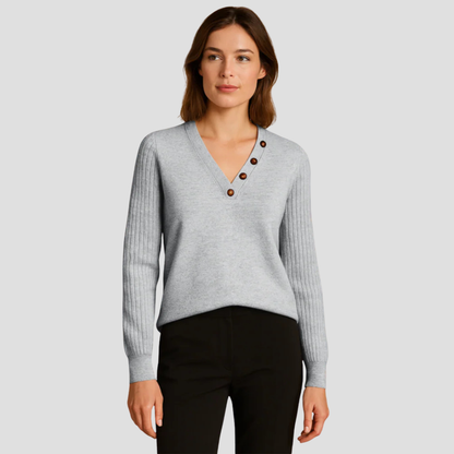 Hazel | Button Detail Jumper 2