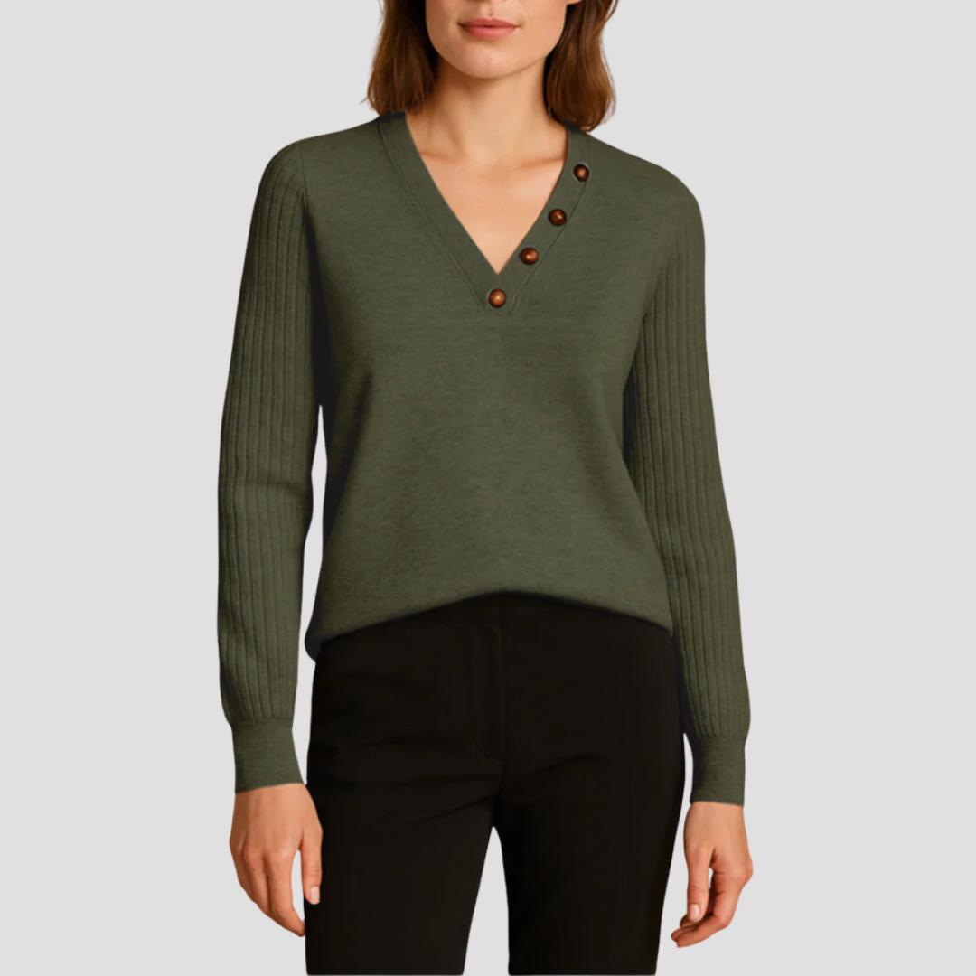 Hazel | Button Detail Jumper 3