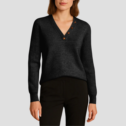 Hazel | Button Detail Jumper 4