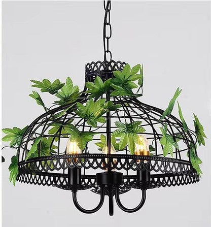 Rustic Metal Pendant Light Chandelier