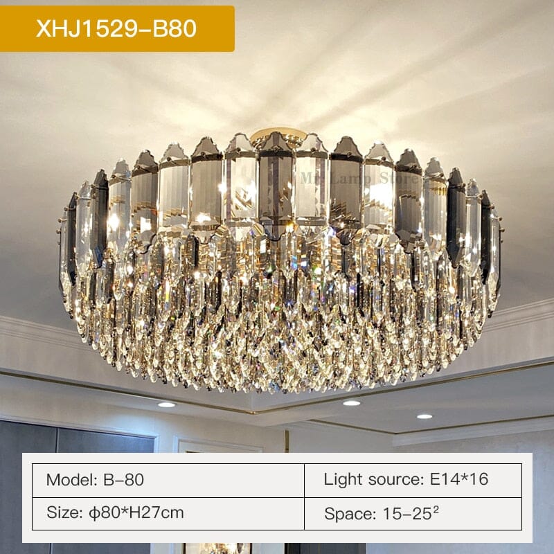 Luxurious Crystal Jewelry Set