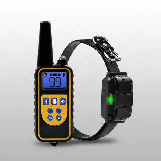 Waterproof Rechargeable Dog Shock Training Collar Remote - VogeLuxe