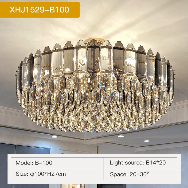 Luxurious Crystal Jewelry Set