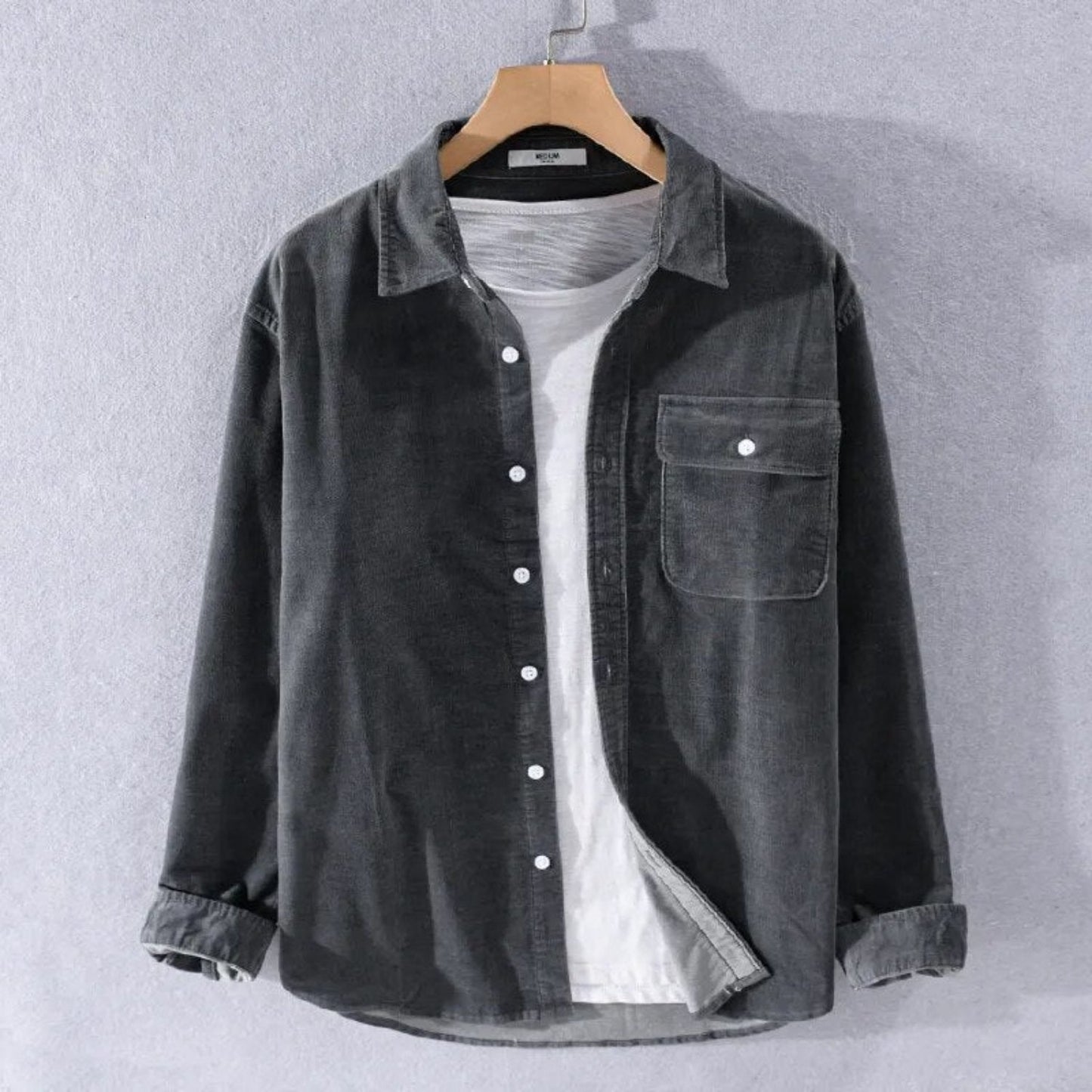 Relaxed Fit Blue Jeans Shirt