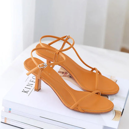 Elegant High Heel Women's Summer Sandals